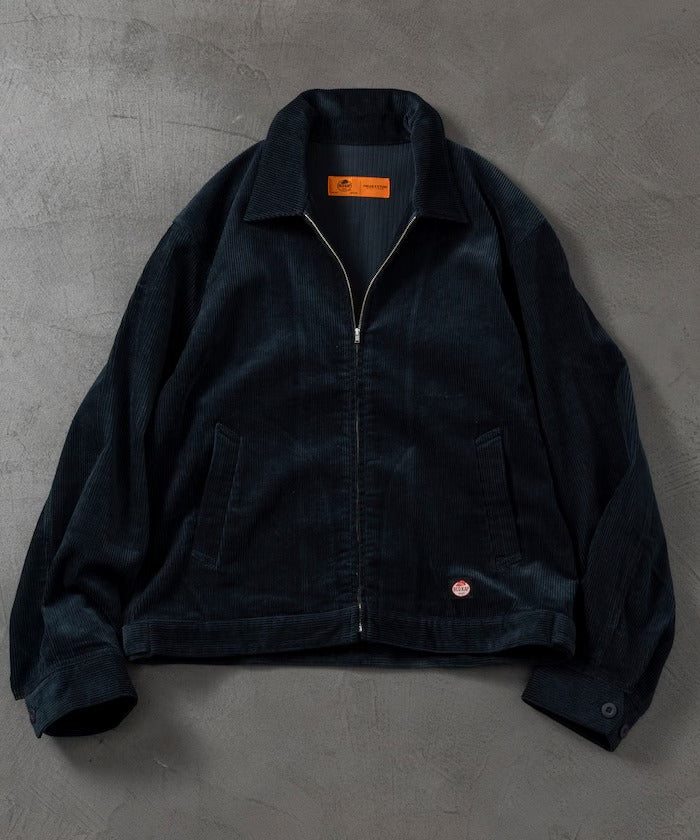 RED KAP × FREAK'S STORE／日本聯名限定 SMU JK-22 SHORT LENGTH 拉鍊燈芯絨工裝外套