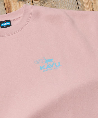 KAVU × FREAK'S STORE / 貓掌圖案 圓領衫（日本聯名限定）
