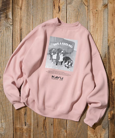 KAVU × FREAK'S STORE / 狗狗圓領衫（日本聯名限定）