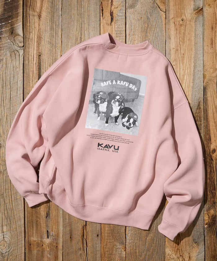 KAVU × FREAK'S STORE / 狗狗圓領衫（日本聯名限定）