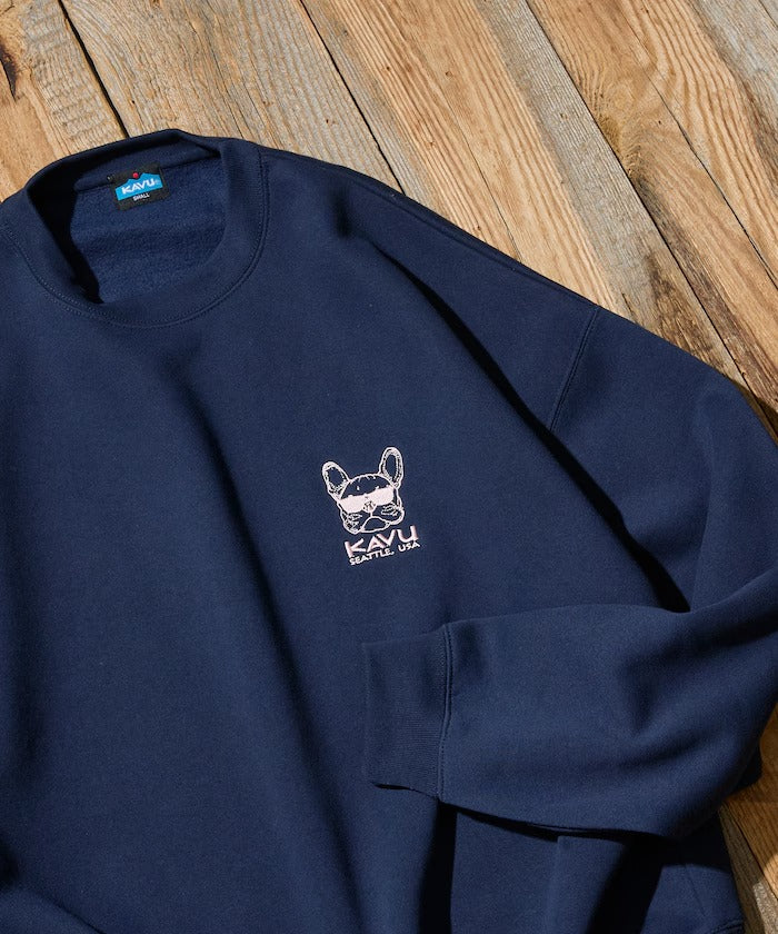 KAVU × FREAK'S STORE / 動物刺繡 圓領衫（日本聯名限定）