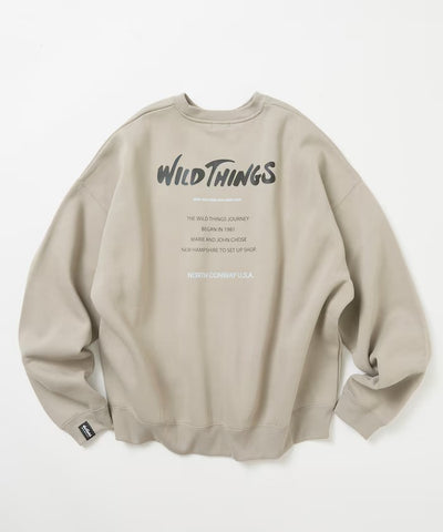 WILD THINGS×FREAK'S STORE / 反光印花圓領衫（日本聯名限定）