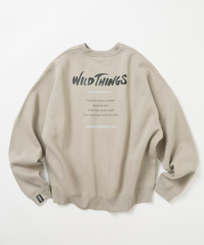 WILD THINGS×FREAK'S STORE / 反光印花圓領衫（日本聯名限定）