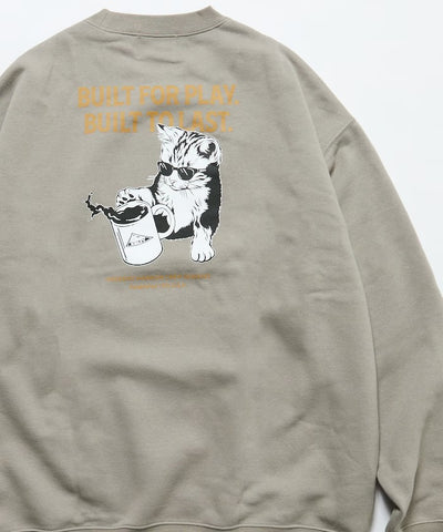 KELTY × FREAK'S STORE / 貓咪 圓領衫（日本聯名限定）