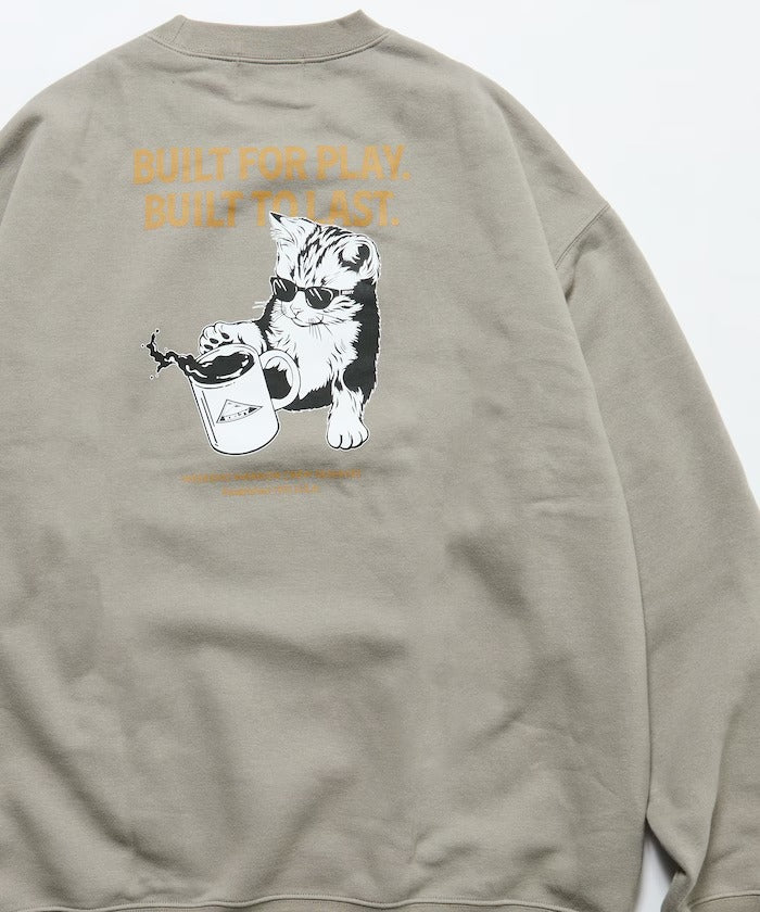 KELTY × FREAK'S STORE / 貓咪 圓領衫（日本聯名限定）