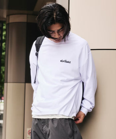 WILD THINGS×FREAK'S STORE / 假兩件長袖T恤（日本聯名限定）