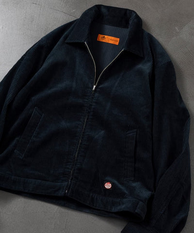 RED KAP × FREAK'S STORE／日本聯名限定 SMU JK-22 SHORT LENGTH 拉鍊燈芯絨工裝外套