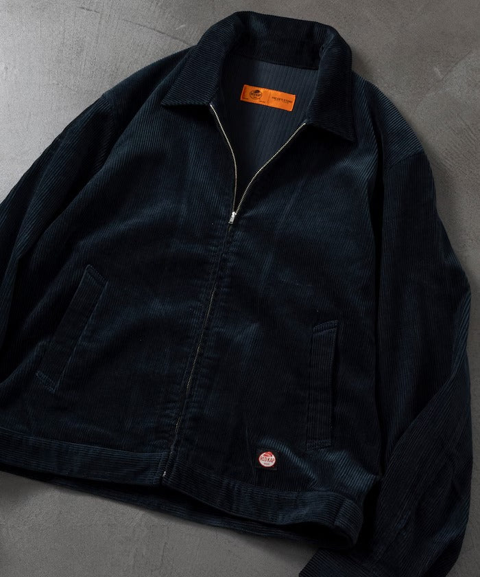 RED KAP × FREAK'S STORE／日本聯名限定 SMU JK-22 SHORT LENGTH 拉鍊燈芯絨工裝外套