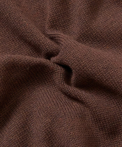 FREAK'S STORE／Relax Fit寬鬆 水洗亨利領針織衫