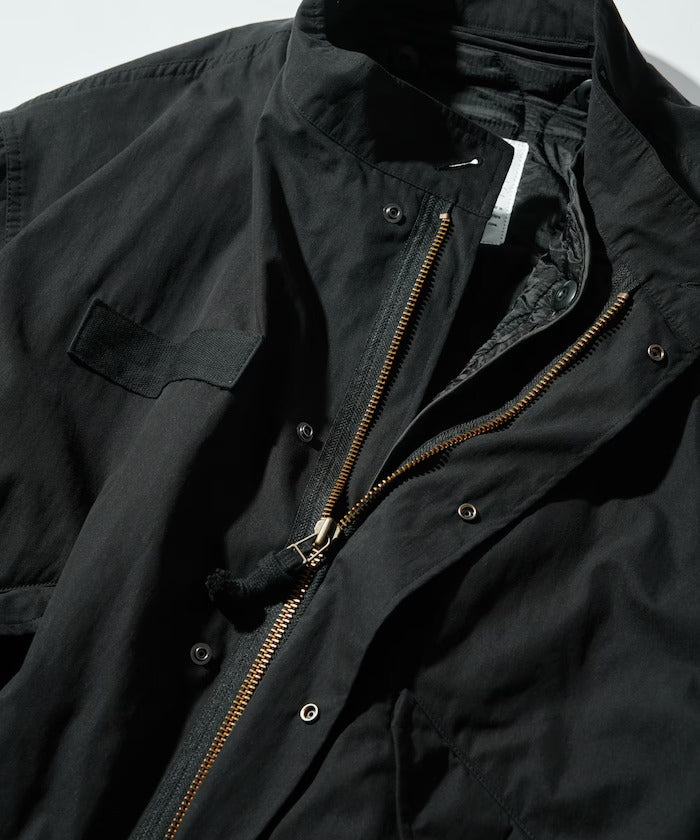 FREAK'S STORE／3WAY 寬短版 鋪棉內裡 兩件組 M-65風軍裝外套