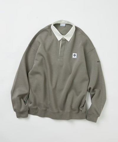 Columbia×FREAK'S STORE／別注 小LOGO 長袖橄欖球衫