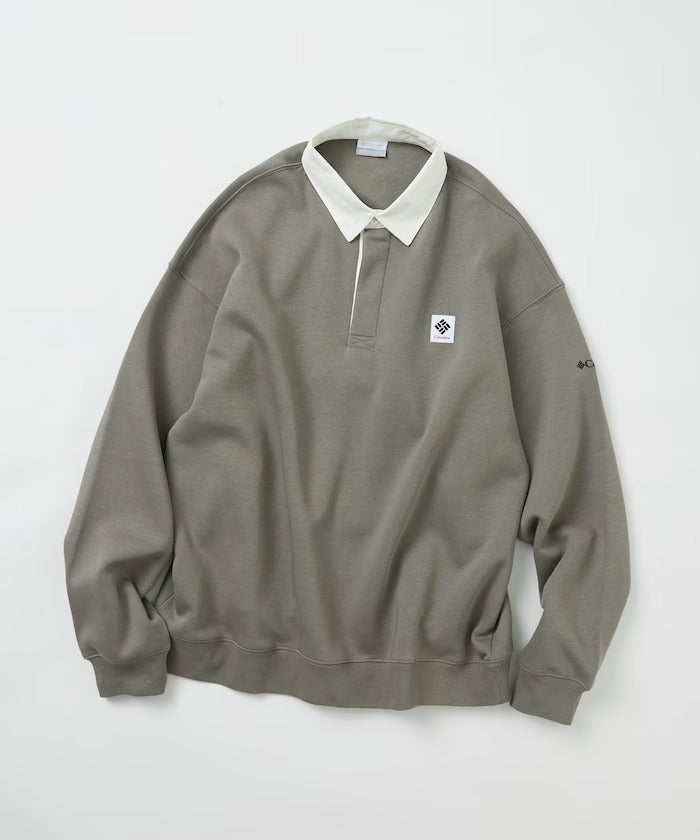 Columbia×FREAK'S STORE／別注 小LOGO 長袖橄欖球衫