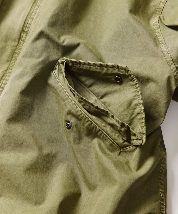 FREAK'S STORE / 褪色加工3WAY M-65短版軍裝外套＆鋪棉內裡組（26FW）