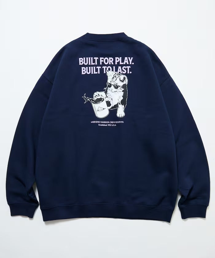 KELTY × FREAK'S STORE / 貓咪 圓領衫（日本聯名限定）