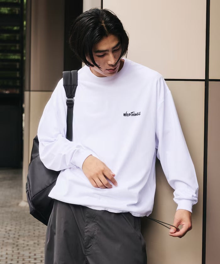 WILD THINGS×FREAK'S STORE / 假兩件長袖T恤（日本聯名限定）