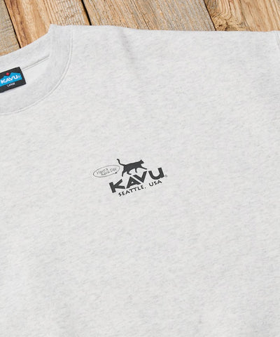 KAVU × FREAK'S STORE / 貓掌圖案 圓領衫（日本聯名限定）