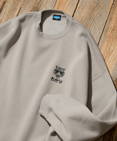 KAVU × FREAK'S STORE / 動物刺繡 圓領衫（日本聯名限定）