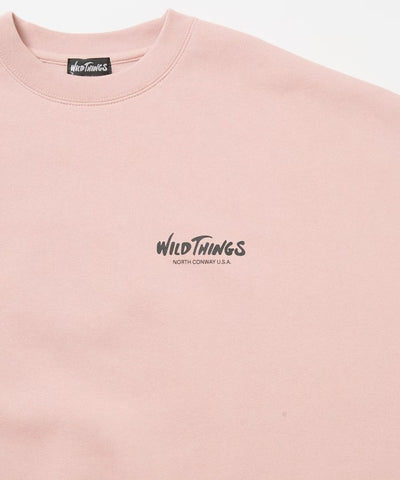 WILD THINGS×FREAK'S STORE / 貓咪圖騰圓領衫（日本聯名限定）