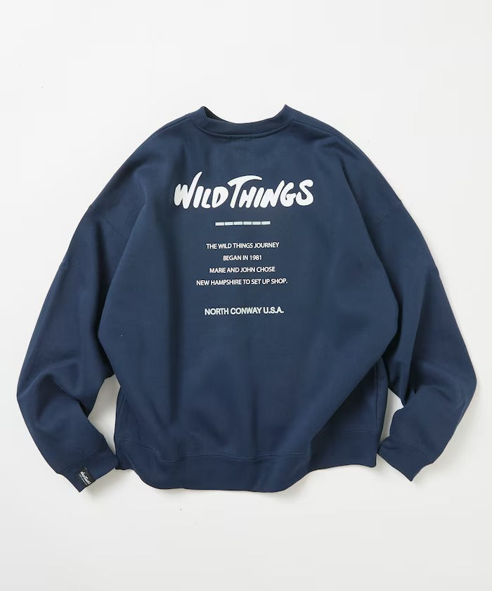 WILD THINGS×FREAK'S STORE / 反光印花圓領衫（日本聯名限定）