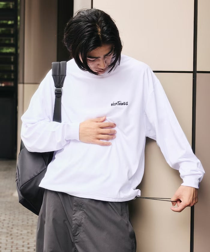 WILD THINGS×FREAK'S STORE / 假兩件長袖T恤（日本聯名限定）