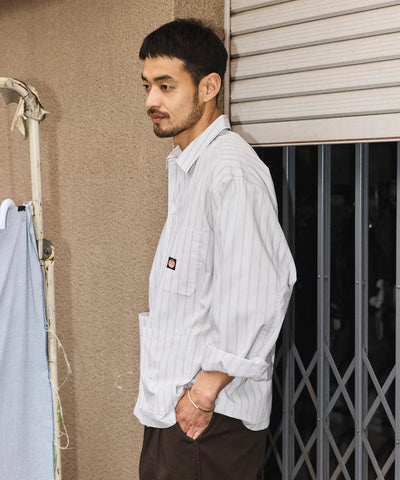 RED KAP × FREAK'S STORE / 日本聯名限定 條紋工裝襯衫