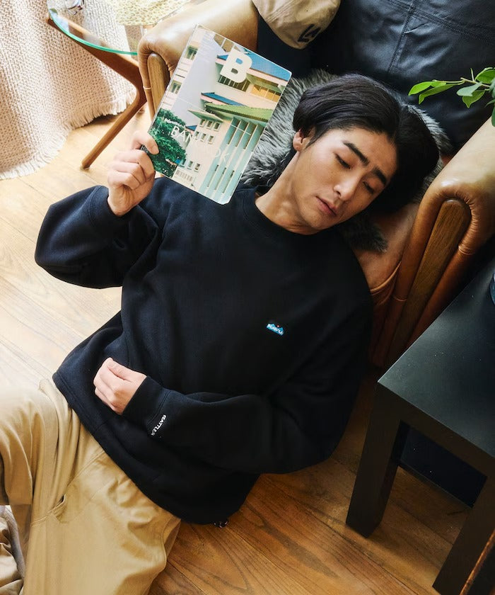 KAVU × FREAK'S STORE / 束口下襬 圓領衫（日本聯名限定）