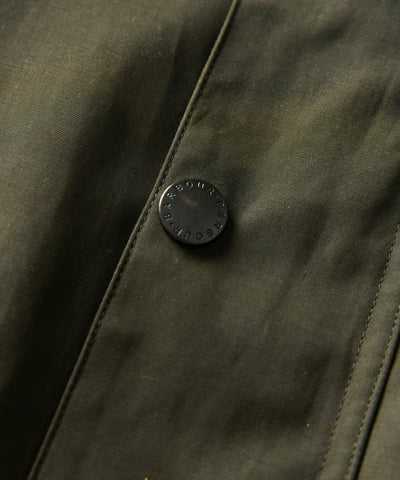 Barbour × Firsthand／別注羊皮革領寬版袖BEDALE騎士外套