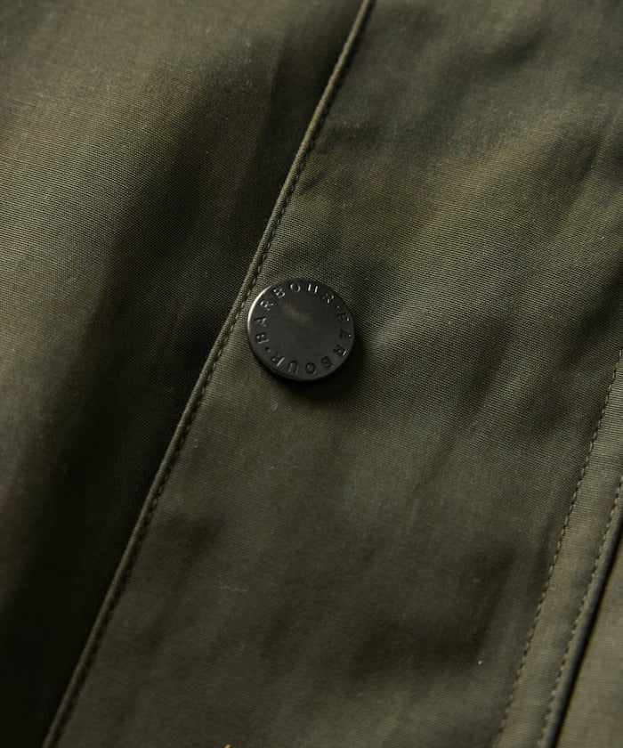 Barbour × Firsthand／別注羊皮革領寬版袖BEDALE騎士外套