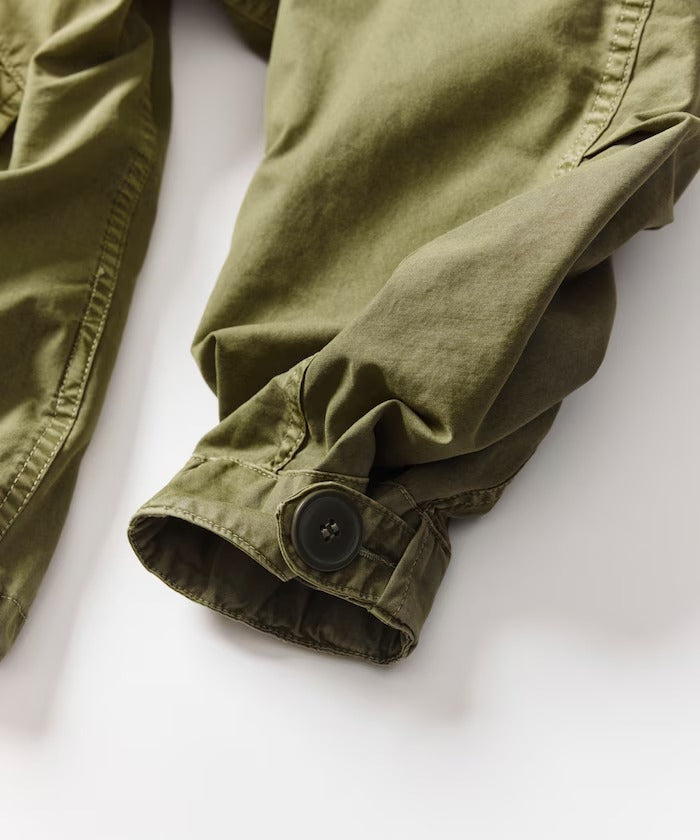 FREAK'S STORE / 褪色加工3WAY M-65短版軍裝外套＆鋪棉內裡組（26FW）