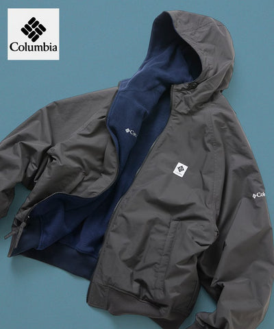 Columbia × FREAK'S STORE／日本聯名限定 雙面穿刷毛連帽外套