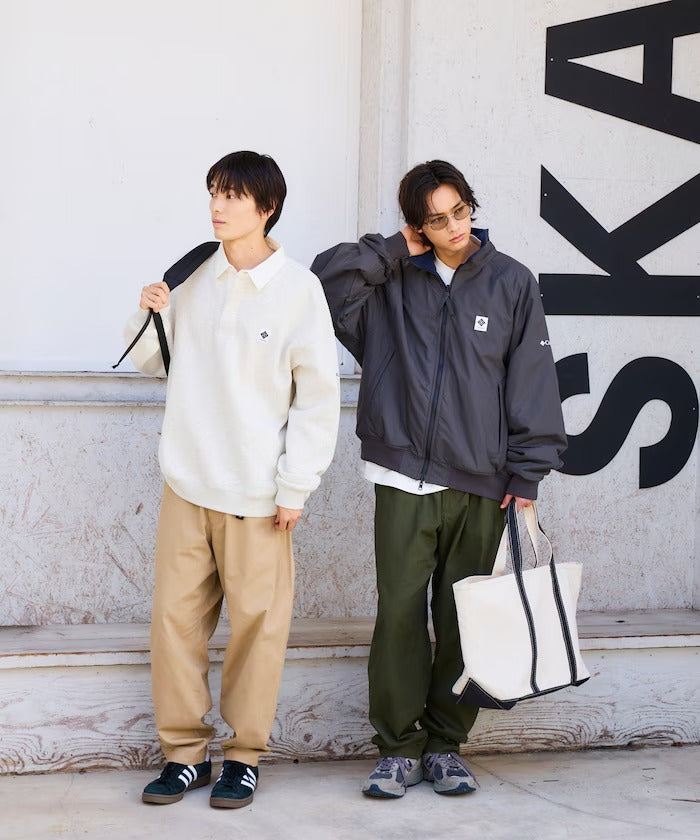 Columbia × FREAK'S STORE／日本聯名限定 雙面穿立領外套