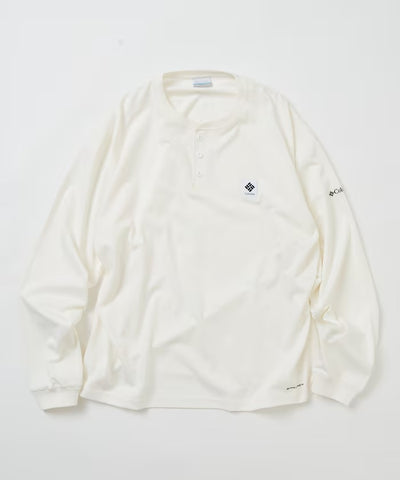 Columbia×FREAK'S STORE／別注亨利領 長袖T恤