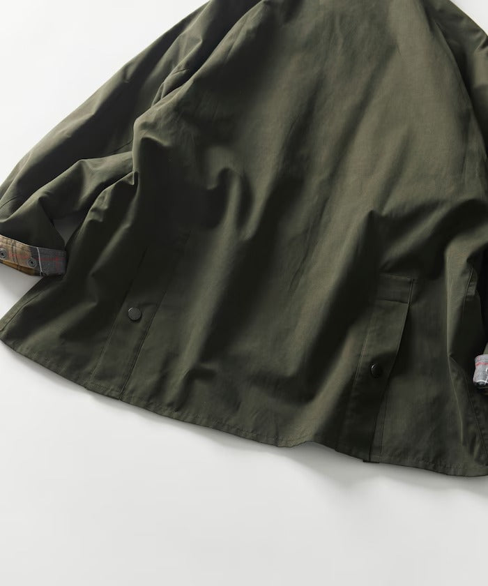Barbour × Firsthand／別注羊皮革領寬版袖BEDALE騎士外套