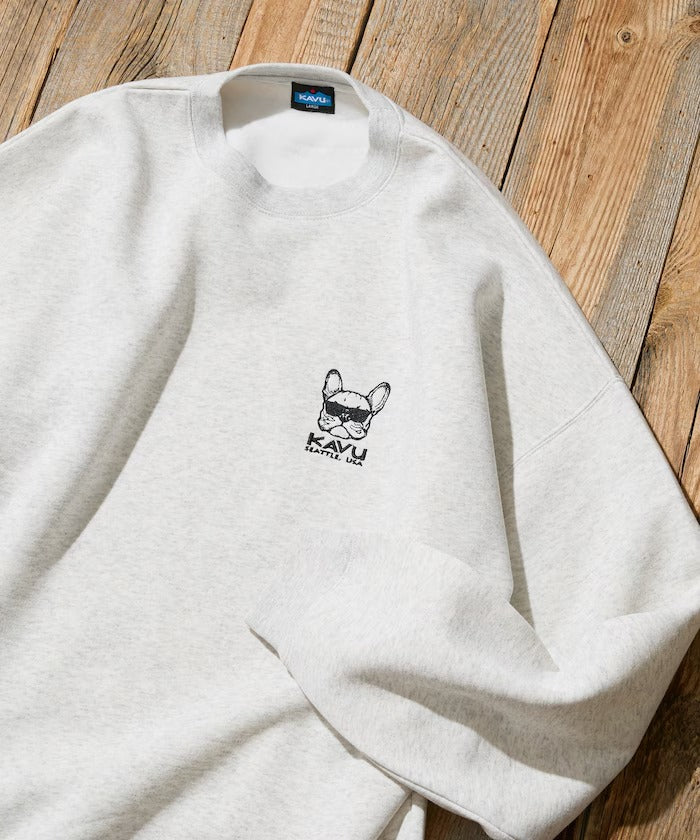 KAVU × FREAK'S STORE / 動物刺繡 圓領衫（日本聯名限定）