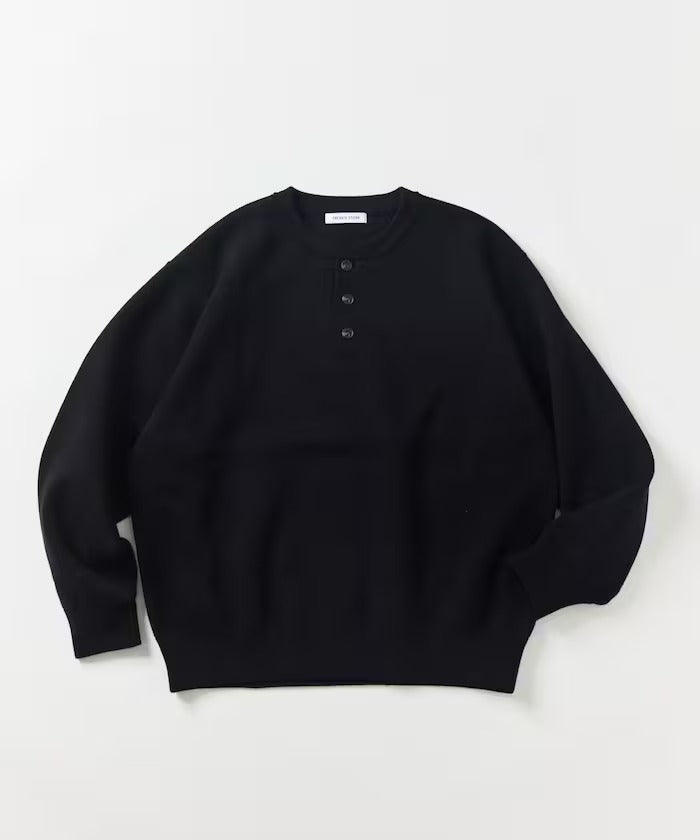 FREAK'S STORE／抗靜電 亨利領針織衫