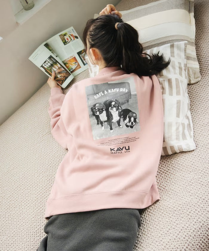 KAVU × FREAK'S STORE / 狗狗圓領衫（日本聯名限定）