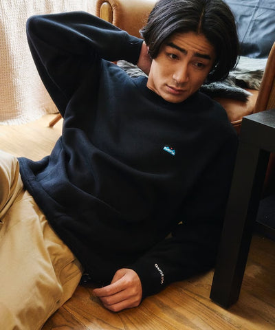 KAVU × FREAK'S STORE / 束口下襬 圓領衫（日本聯名限定）