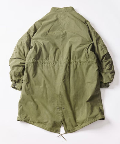FREAK'S STORE / 做舊褪色3WAY M-65鋪棉內裡兩件式短版軍裝外套組（26FW）