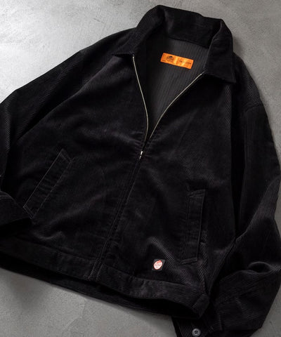 RED KAP × FREAK'S STORE／日本聯名限定 SMU JK-22 SHORT LENGTH 拉鍊燈芯絨工裝外套