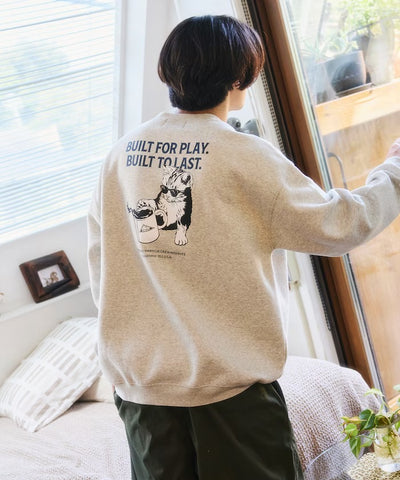 KELTY × FREAK'S STORE / 貓咪 圓領衫（日本聯名限定）