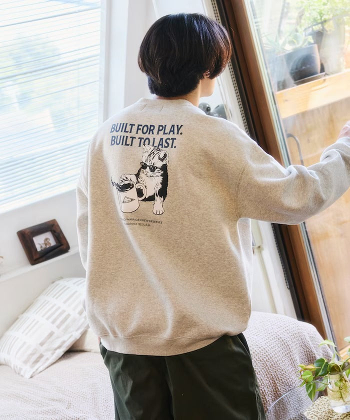 KELTY × FREAK'S STORE / 貓咪 圓領衫（日本聯名限定）