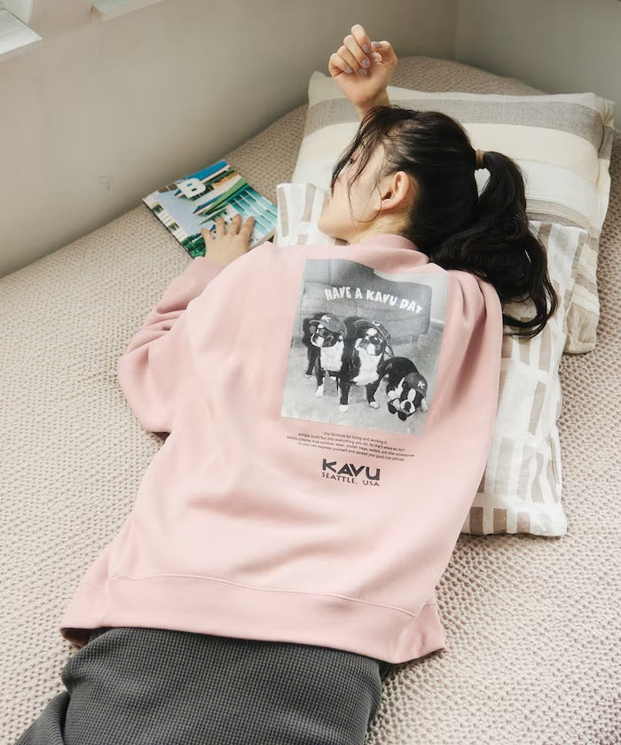 KAVU × FREAK'S STORE / 狗狗圓領衫（日本聯名限定）