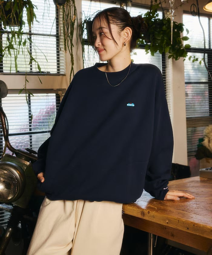 KAVU × FREAK'S STORE / 束口下襬 圓領衫（日本聯名限定）