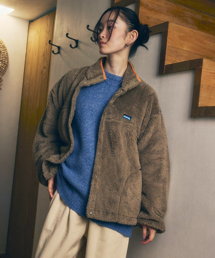 KAVU × FREAK'S STORE / 長毛絨刷毛 外套（日本聯名限定）