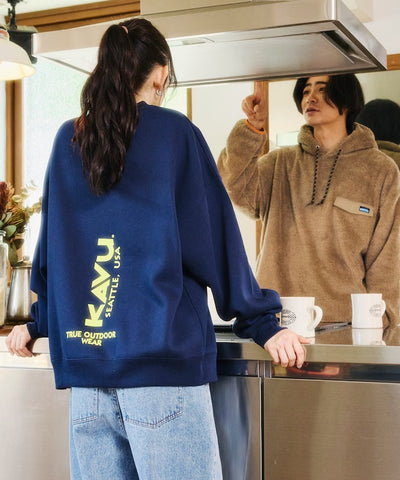 KAVU × FREAK'S STORE / 長毛絨刷毛 連帽衫（日本聯名限定）