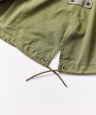FREAK'S STORE / 做舊褪色3WAY M-65鋪棉內裡兩件式短版軍裝外套組（26FW）