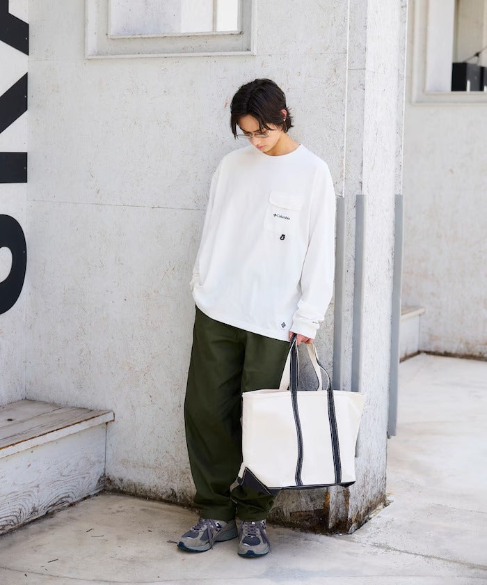 Columbia×FREAK'S STORE／口袋 長袖T恤（日本聯名限定）