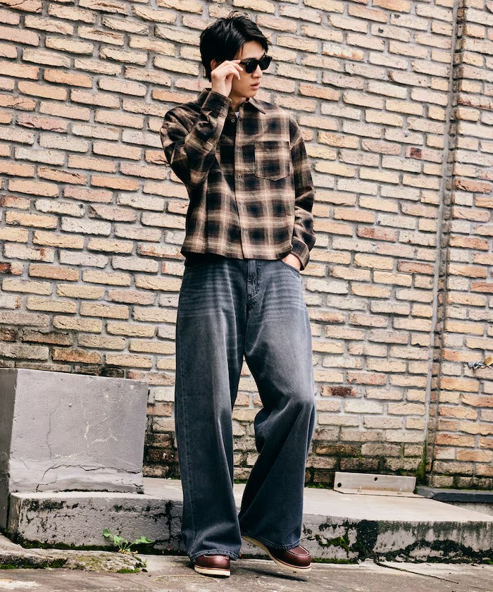 FREAK'S STORE / 限定寬版直筒牛仔褲