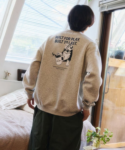 KELTY × FREAK'S STORE / 貓咪 圓領衫（日本聯名限定）