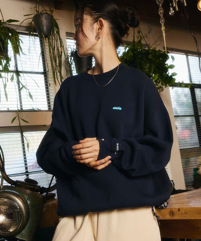 KAVU × FREAK'S STORE / 束口下襬 圓領衫（日本聯名限定）